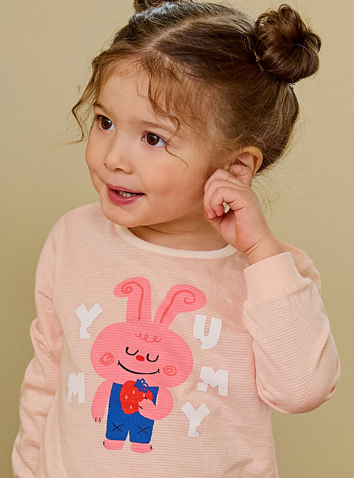 Berry Bunny jacquard (24SS) indoor wear set