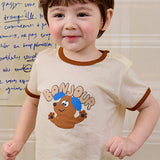 Bonjour Dog short sleeve (24SS) Mesh Indoor Set