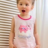 Mongle cat (24SS) mesh vest set