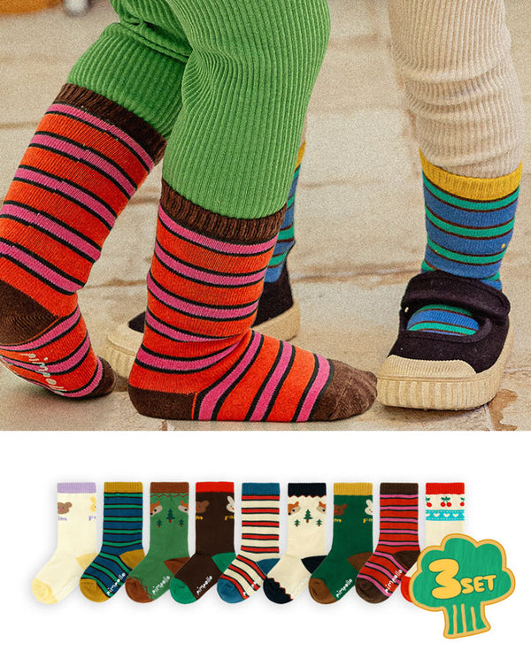 Harmony socks 3 types set (3 colors)