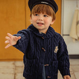 Ted cable cardigan (2 colors)