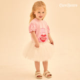 [Care Bear] Love Arat Bear Pink Heart T-shirt