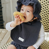Cozy Big Bib Bib_Charcoal