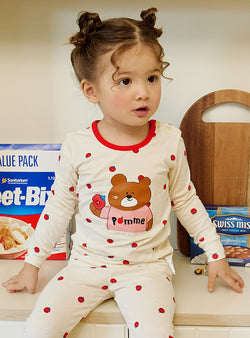 Pom Pom single spandex (24SS) indoor wear set