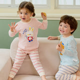 Rabbit clock jacquard (24SS) indoor wear set