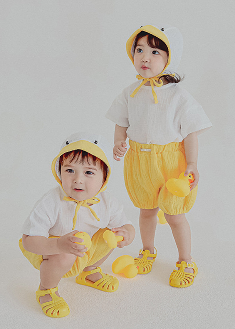 Melting Duck Hat_White