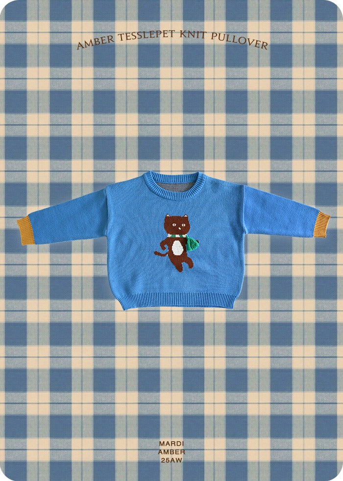 Amber Tassel Pet Knit Pullover