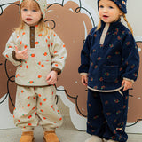 [Pimpoyo] Coco Toddler Kids Fleece Anorak Two-Piece Set
