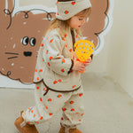 [Pimpoyo] Coco Toddler Kids Fleece Anorak Two-Piece Set