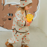 [Pimpoyo] Coco Toddler Kids Fleece Anorak Two-Piece Set