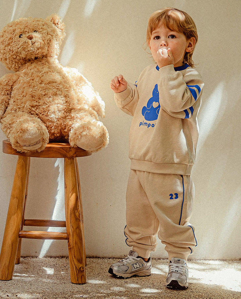 [Pimpollo] Jelly bear upper and lower clothing set