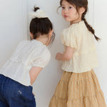 Mardi Amber Ariko Frill Blouse