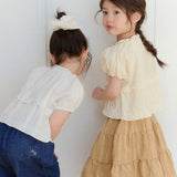 Mardi Amber Ariko Frill Blouse