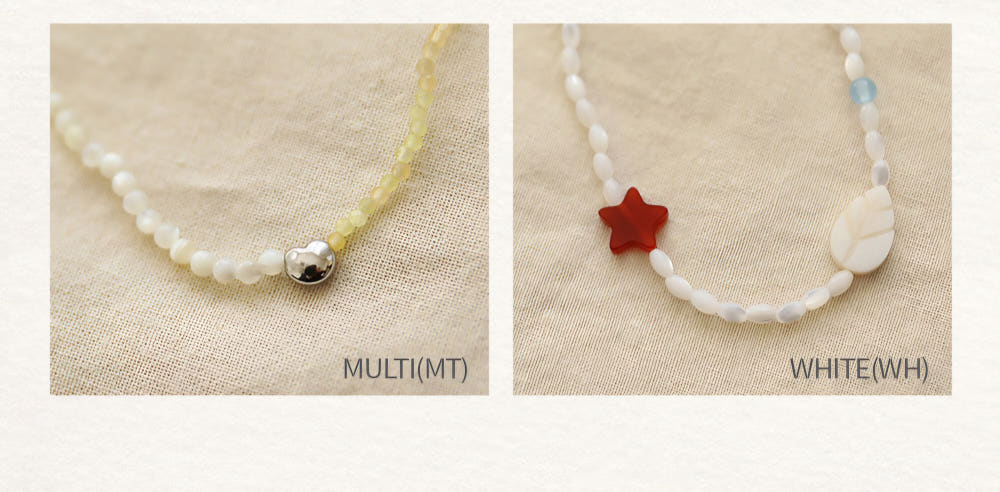 Mardi Amber Muse Bead Necklace