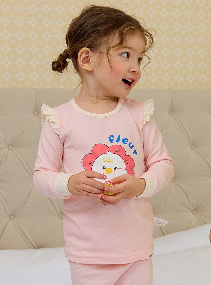 Flower Duck single spandex (24SS) indoor wear set