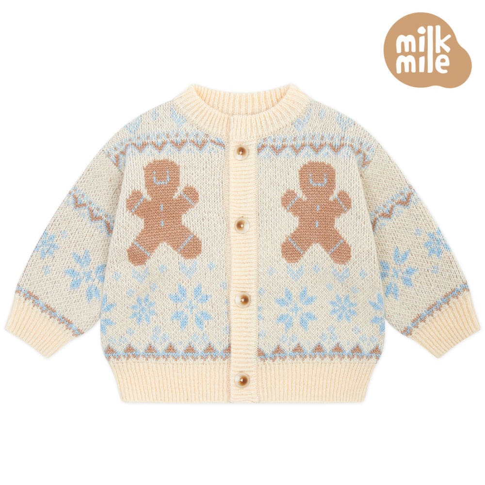 [Milk Mile] Snowing Chocolate Chip Cookie Kiko Wichan Sweater
