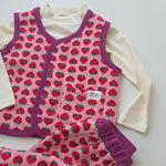 Berry Garden Vest Set_CM001