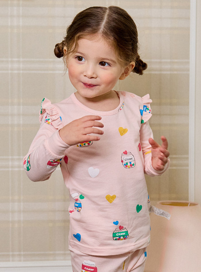 Candy day single spandex (24SS) indoor wear set