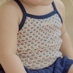 Popin Sleeveless T-shirt_Cream [Scheduled for shipment after May 15]