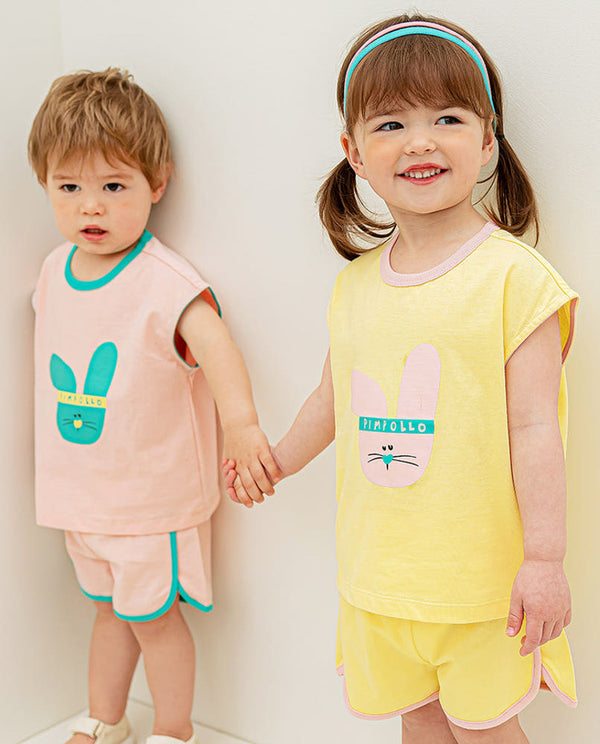 [Pimpollo] Puki vest top and bottom set