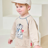 [Disney]101 Dalmatian Raglan Man to Man T-Shirt