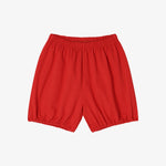Cotton modal sleeveless loungewear red