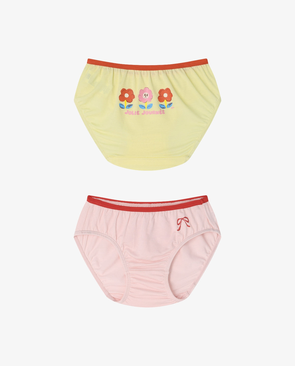 Modal Triangle Panty Set Toto (Girl) 2-Pack