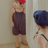 Popin Suspender Pants_Navy