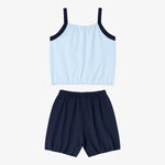Cotton Modal Sleeveless Indoor Wear Navy