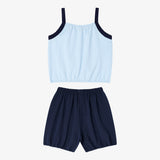 Cotton Modal Sleeveless Indoor Wear Navy