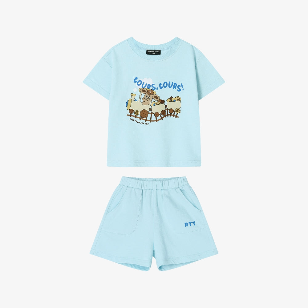 Mini French Pocket Set-up Light Blue