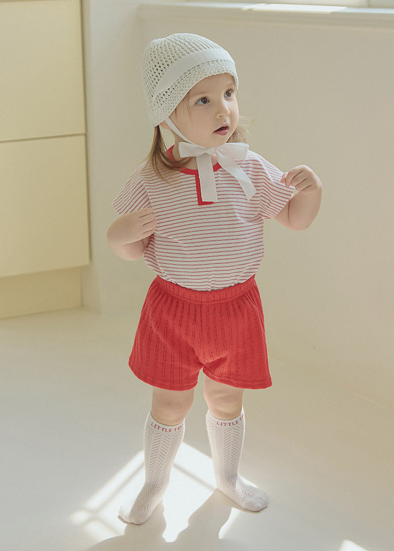 Bri Half Pants_Red