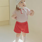 Bri Half Pants_Red