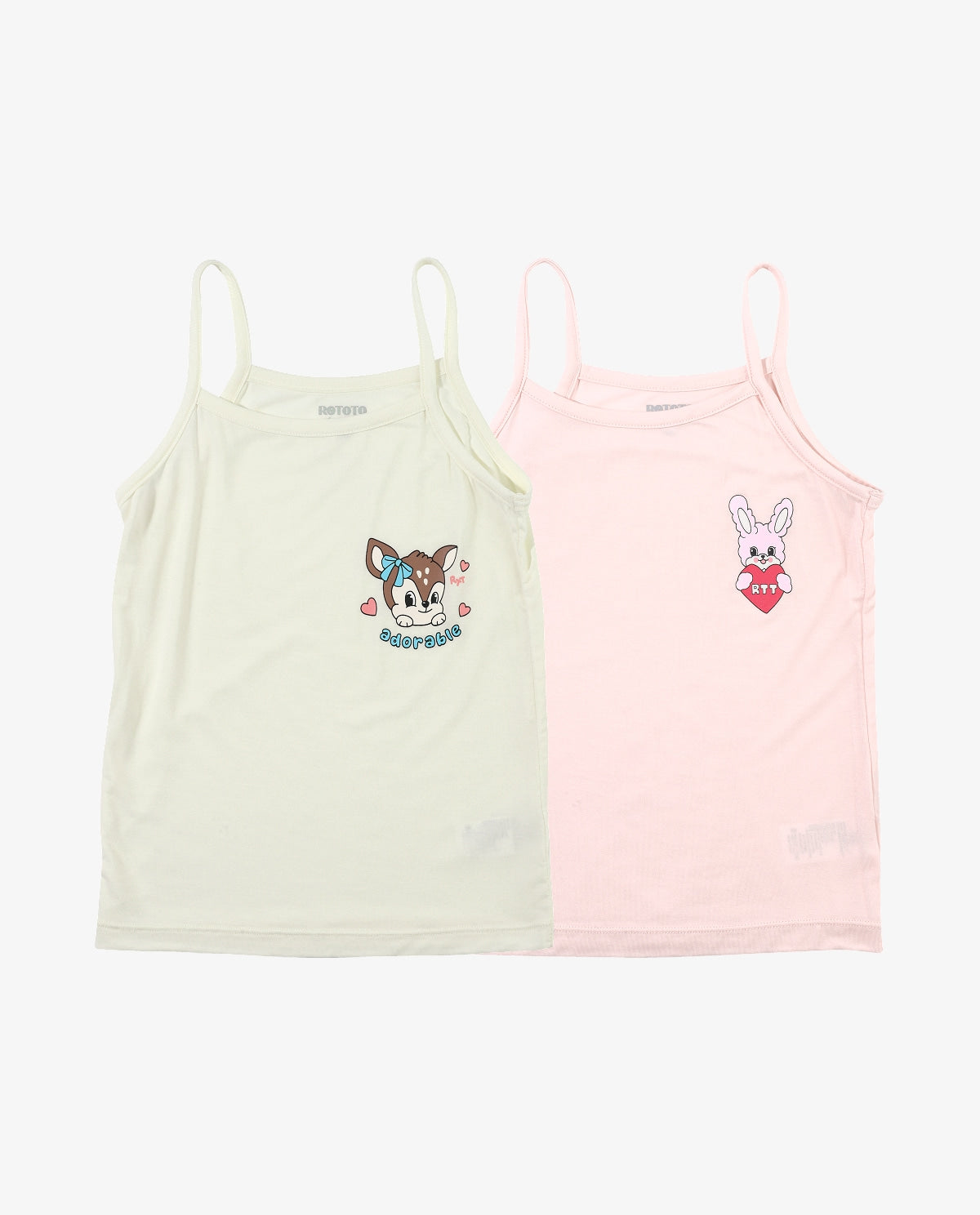 Modal Sleeveless (Strap Top) 2-Pack