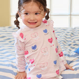 Twin heart jacquard (24SS) indoor wear set