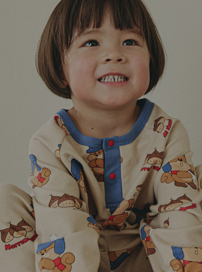 Nutty Friends Chubby Fit Roomwear (25FW)