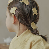 Ginkgo leaf hairpin