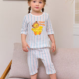 Teddy Duck Mid Sleeve (24SS) Mesh Indoor Set