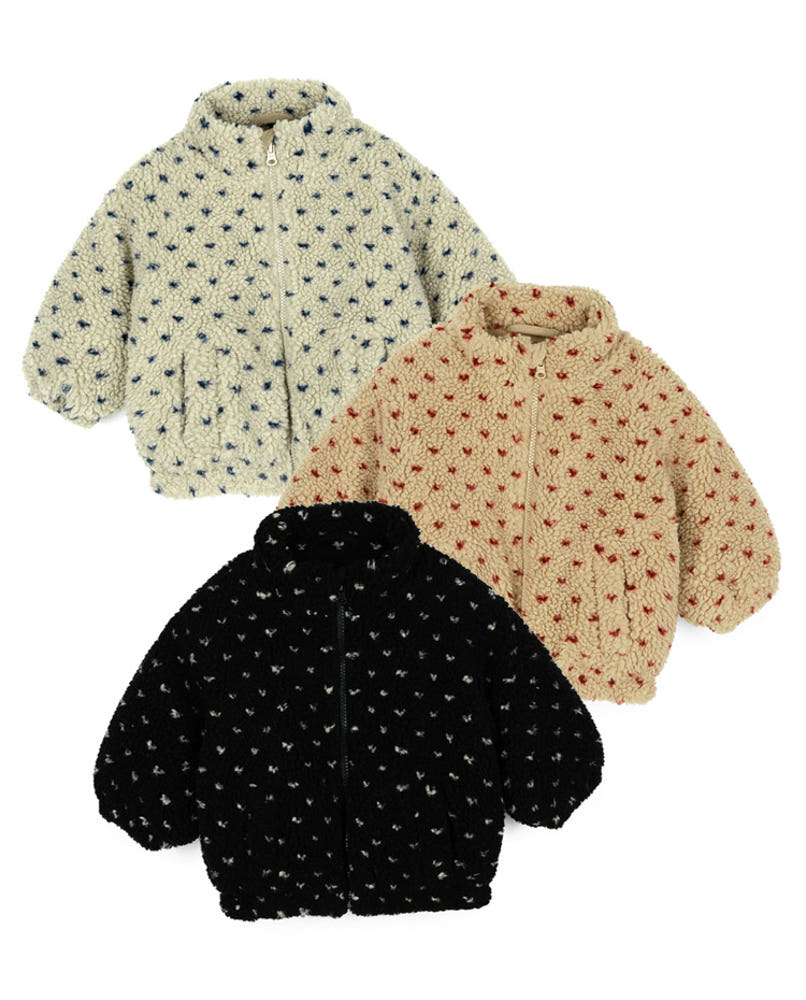 [Pimpoyo] Luti Toddler Kids Tumble Fur Jumper (3 Colors)