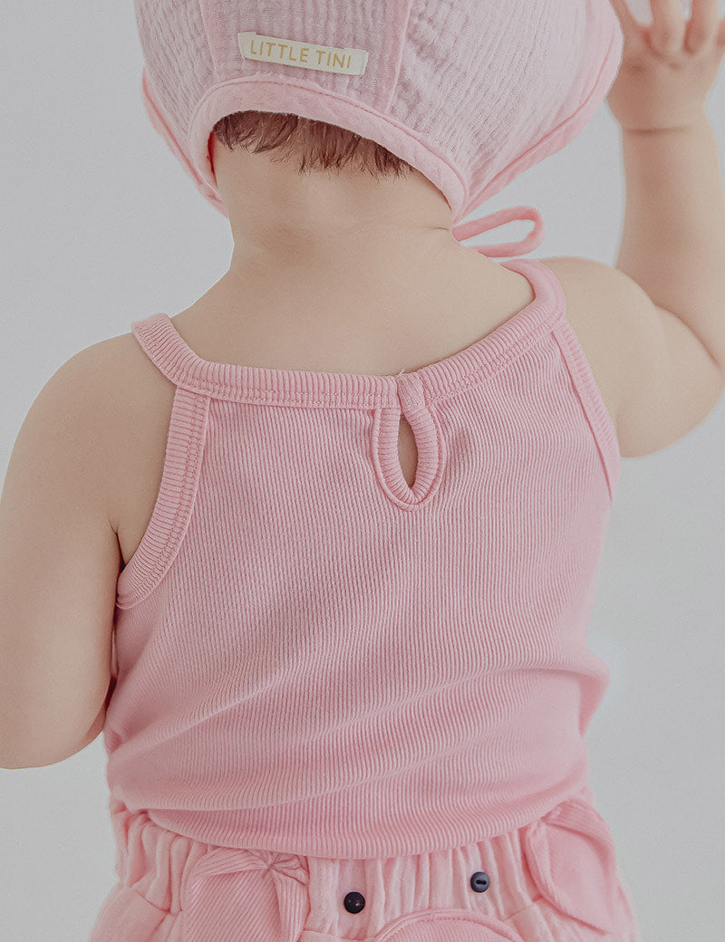 Luann Sleeveless T-shirt_Pink