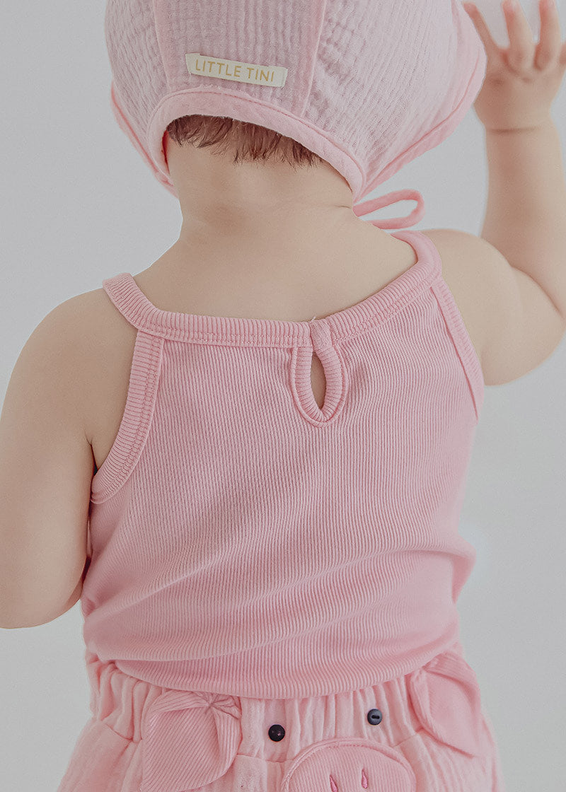 Luann Sleeveless T-shirt_Pink