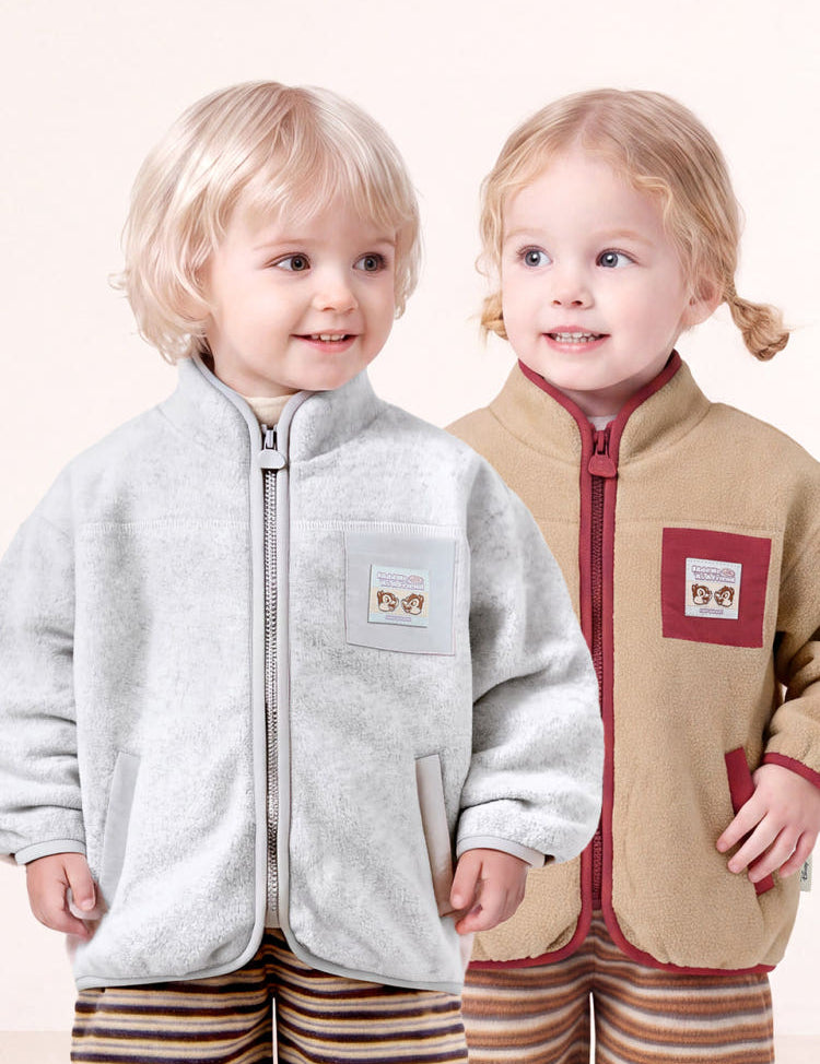 [Milk Mile] [Disney] Chip and Dale Giggle Powdery Polar Fleece Jumper