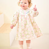 Happy flower ribbon dress
