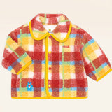 Colorful candy check dumble jacket
