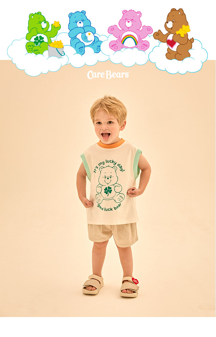 [Care Bear] Lucky Day Good Luck Bear Sleeveless T-Shirt