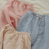 Essential natural cotton pants