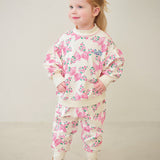 Shiny ribbon flower pola set