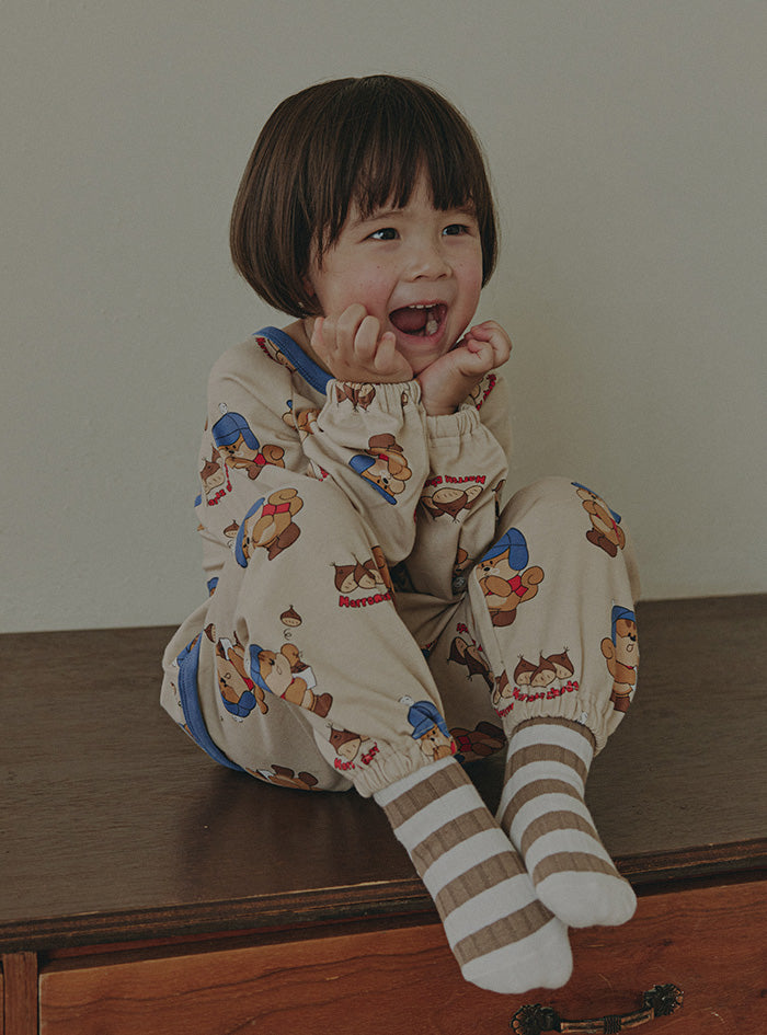 Nutty Friends Chubby Fit Roomwear (25FW)