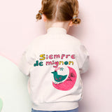 Balloon Floating Zip-up Jumper