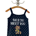 Apple Smile NICE Sleeveless Black